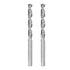 uxcell 3.2mm Solid Carbide Twist Drill Bits, 2pcs Metric Left Hand Spiral Flutes