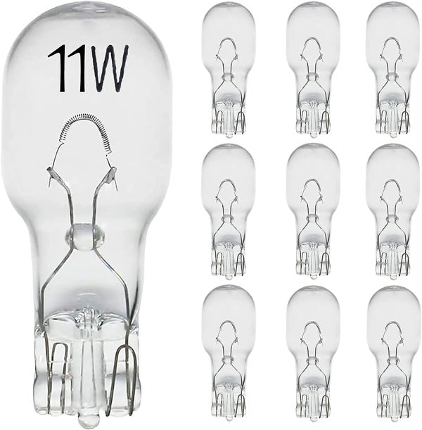 Landscape Low Voltage - 12 Volt 11W T5 Wedge Bulbs: Compatible with Malibu Lights, Garden, Deck Light Bulbs, 10 Pack