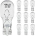 Landscape Low Voltage - 12 Volt 11W T5 Wedge Bulbs: Compatible with Malibu Lights, Garden, Deck Light Bulbs, 10 Pack