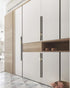 YHBZ 12in,Furniture Handle,1-Pack Tables,Wardrobe,Cabinet,Holedistance224mm Modern Wardrobe Handles Pulls Door
