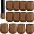 Jetec 7/8 Inch Folding Chair Leg Caps Heavy-Duty Plastic Chair End Caps
