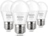 LED Bulb 3W Equivalent, 25 Watt Light Bulbs, E26 Base, Warm White 2700K, Energy Saving, 4 Pack for Home