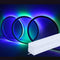 Muzata 16.5FT/5M Silicone LED Channel IP67 Waterproof and Dustproof Flexible Bendable Spotless