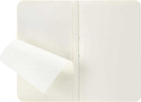 Moleskine Volant Journal, Soft Cover, XS (2.5" x 4"), Plain/Blank, Forget-Me-Not Blue/Amber Yellow, Set of 2