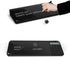 TOWON Desktop Glass Whiteboard with Basic Calculator, 12 Digit LCD Display, Desk Organizers for Office, Home, School