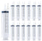 12 Pack 150ml Syringes, Large Plastic Garden Syringe for Scientific Labs, Watering, Refilling