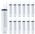 12 Pack 150ml Syringes, Large Plastic Garden Syringe for Scientific Labs, Watering, Refilling