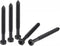 uxcell 25pcs Hex Lag Screws 1/4" x 2-1/2" Carbon Steel Phillips Head Half Thread Self-Tapping Bolts for Deck Building