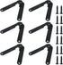 6 Pcs 180 Degree Rotatable Support Hinges, 9" Folding Lid Support Hinges