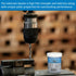 BOELUBE 70307-L-002- Pack 2 4 OZ of pcs - Multi-Use Medium Paste High Performance Lubricant Blue Jar