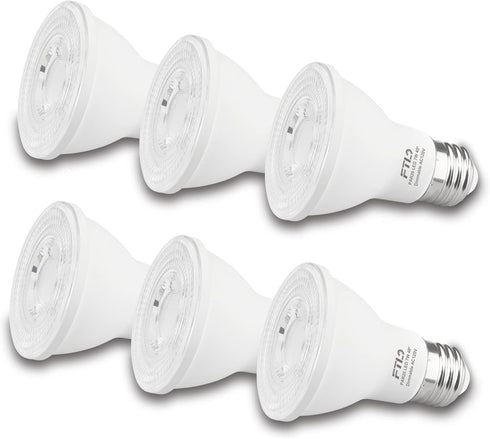 FTL PAR20 Led Bulbs Dimmable, 50W 60W Equivalent, 7W 600LM Flood Light