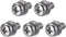 M5 x 16mm Stainless Steel Phillips Pan Head Machine Screws Bolts, uxcell, 5pcs with Spring Washer and Plain Washers