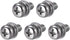 M5 x 16mm Stainless Steel Phillips Pan Head Machine Screws Bolts, uxcell, 5pcs with Spring Washer and Plain Washers