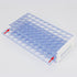 Test Tube Rack, 3-Tier Detachable Blue Plastic Holder for Laboratory Scientific Experiments