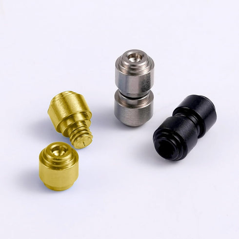 3 Sets Thumb Studs, Titanium Replacement Screws for Pocket Blade Compatible with Benchmade 535 Bugout