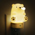 L LOHAS LED Night Light for Kids, 3D Cute Bear Night Light