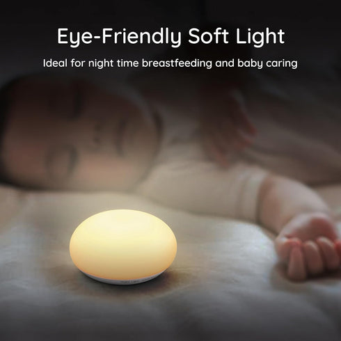Anico Dimmer Flip Night Light for Newborn Baby Nursery Feeding Diaper Changing Breastfeeding, Changes Feeds Silicone