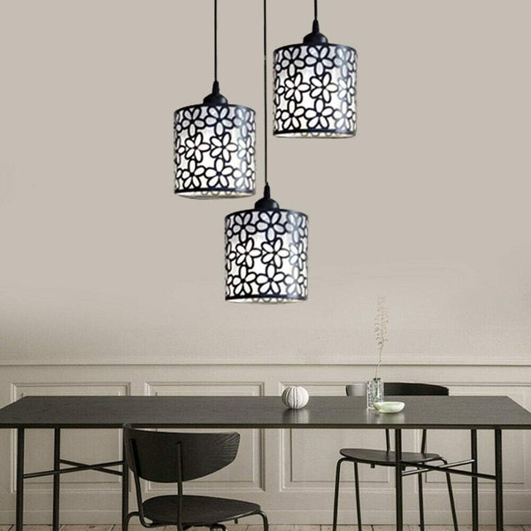 TBVECHI Modern LED Pendant Light 3 Head Petal Chandelier Ceiling Light Pendant