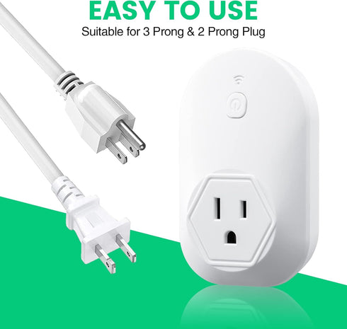Warm Weather Thermostatically Controlled Outlet with LED Indicator Light for Home and Farms
