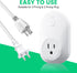 Warm Weather Thermostatically Controlled Outlet with LED Indicator Light for Home and Farms