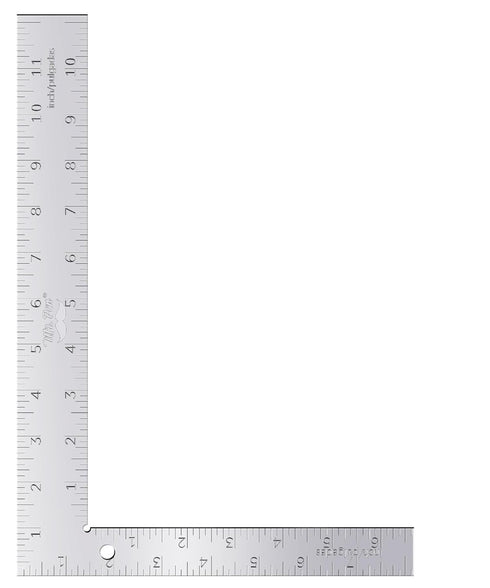 Mr. Pen Framing Square - 8 inch x 12 inch Silver Carpenter Square, Right Angle Ruler, Framing Tools