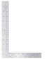 Mr. Pen Framing Square - 8 inch x 12 inch Silver Carpenter Square, Right Angle Ruler, Framing Tools