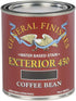 General Finishes Exterior 450 Water Based Wood Stain, 1 Quart, Coffee Bean