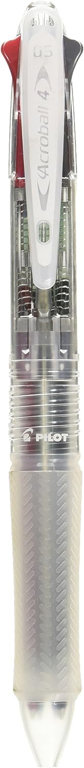 Pilot Acroball 4 Extra Fine Ballpoint Pen, 4 Colors: Black, Red, Blue & Green (Bkab-45EF-Ncc)