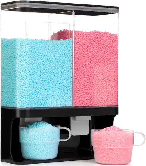 Conworld Laundry Detergent Dispenser, Wall-Mounted Scent Booster Beads Dispenser for Laundry Organizer,