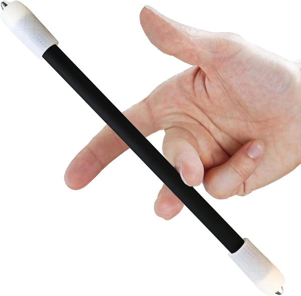Penspinning Pens Travel Mod, Black Nonslip Coated Spin Stick for Beginner Pen Spinning
