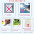 SNOMEL 4 200gsm (90 3.5 5, 4 6, 5 7, 8.3 11.7 Inch) Sizes Photo Paper, High Glossy White Photographic Paper, Advanced