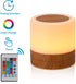 ERUN Lamp,13 4 1 Nursery Night Light for Kids, USB Rechargeable Small Desk RGB Colors & Brightness & Remote, Touch