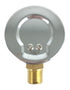 2" Air Pressure Gauge Lower Side Mount 1/4" NPT - 2" Dial, 0 to 200 PSI