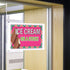 Fastasticdeals 36x24Inches Decal Stickers Multiple Sizes Ice Cream in A Stick Restaurant Cafe Bar Industrial Vinyl