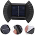 Solar Powered Wall Light - Elegant Outdoor Garden Lamp