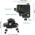 Huepar Laser Level Adapter, Metal 360-Degree Rotating Base for Laser Level Tripod Connector