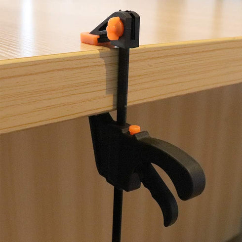 OriGlam 4 Inch Heavy Duty F-Clamp Set, Quick Grip Woodworking Bar Clamp