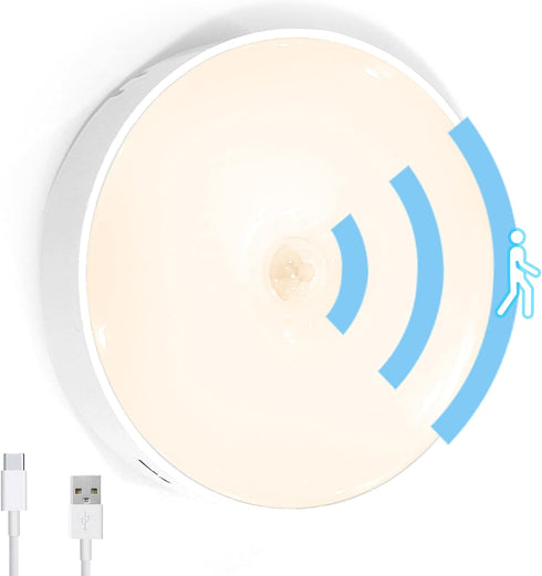 Motion Sensor Night Light - Motion Sensor Closet LED Light: Adjustable Brightness,