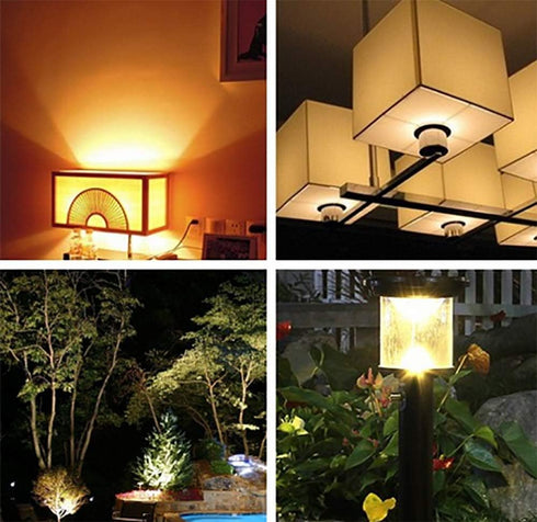R7s LED Bulb 10W, 118mm Double Ended LED COB, 100W Halogen Equivalent, 120V J Type, Pack of 4