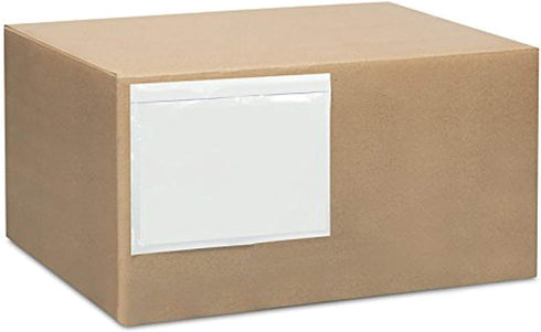 Packing List Envelopes, 7.5" x 5.5" Clear Adhesive Pouches - Pack of 500