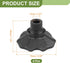 4Pcs 0.51 Inch uxcell Camping Chair Feet, Plastic Furniture Leg Cover for Legs, Anti-Sinking Frog Feet for Outdoor Moon