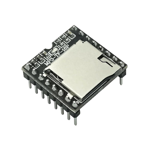 DPALGKVTZ 1-10pcs DFPlayer Mini MP3 Player Module V3.0 16P TF Card U Disk