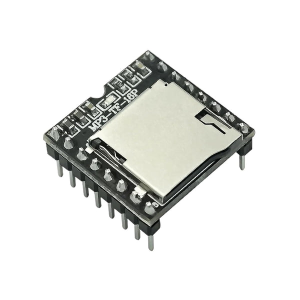 DPALGKVTZ 1-10pcs DFPlayer Mini MP3 Player Module V3.0 16P TF Card U Disk