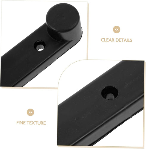 Cabilock Slide Rails for Cabinet Concealed Plastic Grooved for Bedside Tables and Wardrobe Dressers Space-Saving