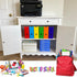 Evelots Magazine File Holder - Set of 24 Multi Color - Sturdy Cardboard Office Desk Organizer - Easy Assemble, Full 4