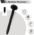 ELDGREON 3 Inch 60 Vinyl Shutter FastenerShutter Panel Pegs Plastic Shutter Screws Lok Pins Plastic Shutter Spike