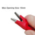 Generic P1037 5PCS 4mm Stackable Banana Plug to Alligator Clip Crocodile Clamp Multimeter Test Leads Soft PVC Cable
