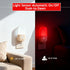 670nm 3 Pack Dimmable Red Light Night Light for Sleep Therapy, Auto On/Off Night Light with Dusk to Dawn Sensor, LED
