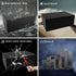 LeMotech Project Box ABS Plastic Junction Box IP65 Waterproof Universal Electrical Enclosure Black 8.9X 5.7X 3.1 inch