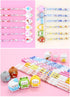White Rabbit Molang Mini Figure Pencil Set, Korean Stationery 12ea 1 Set Blue from Korean Animation